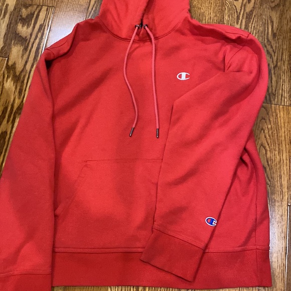 Red Champion Hoodie - Picture 2 of 4